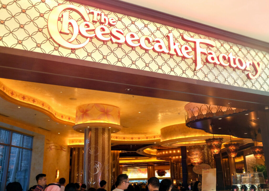 The Cheesecake factory